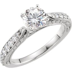 https://www.valeriacustomjewelry.com/product/accented-cathedral-engagement-ring/