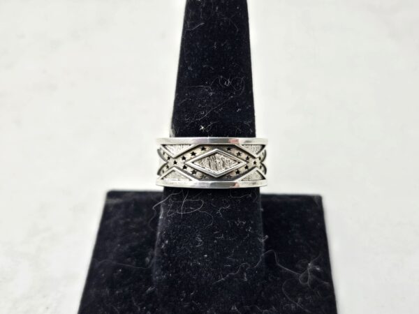 Custom Confederate Flag Wedding Ring