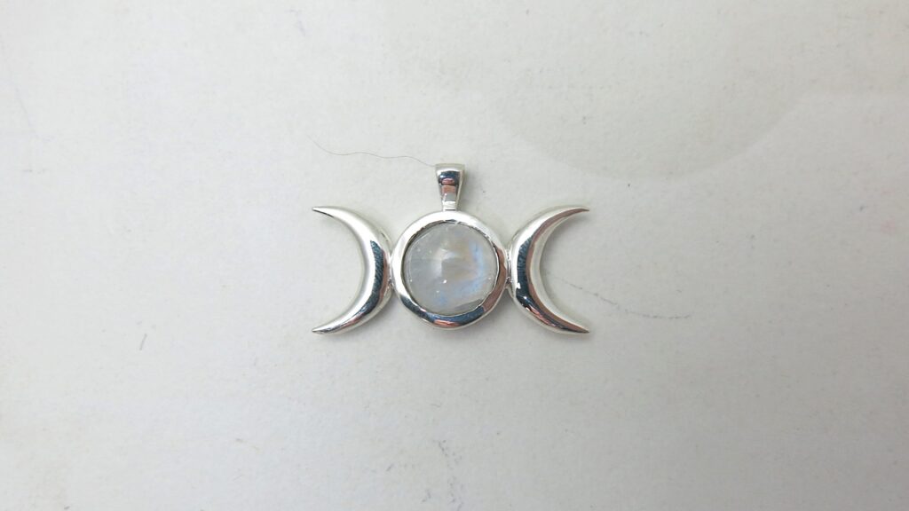 Triple Goddess Necklace 