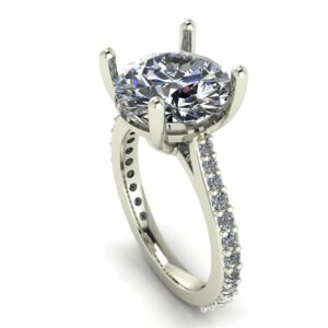 Cathedral Set Engagement Ring