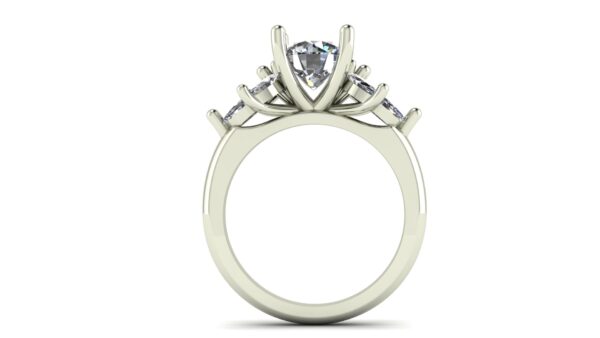 Marquise Cluster Engagement Ring