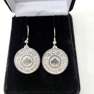 Silver Life Master Earrings