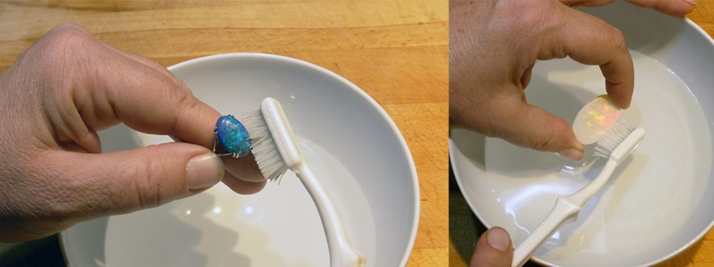 cleaning Opal Jewelry
