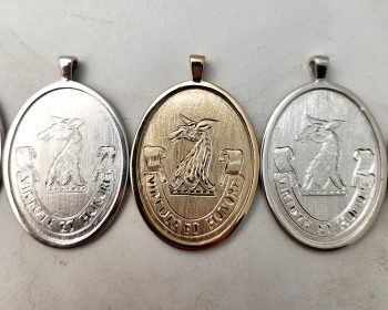 Custom engraved pendants