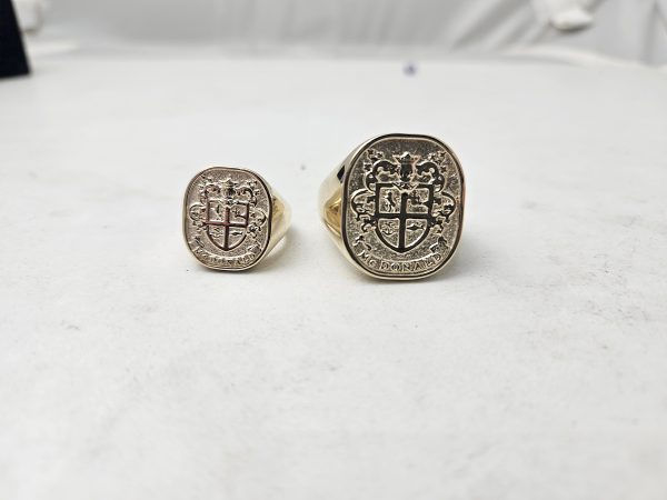 Signet Ring With Family Crest