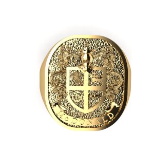 Signet Ring With Family Crest