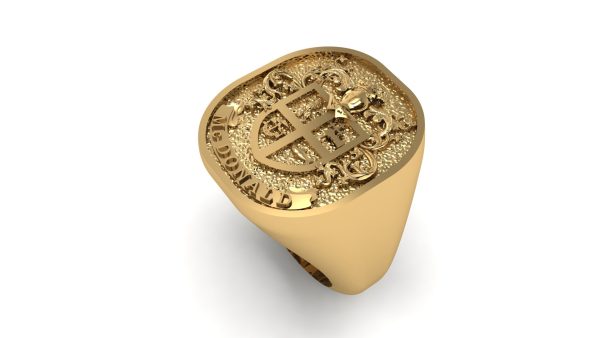 Signet Ring With Family Crest